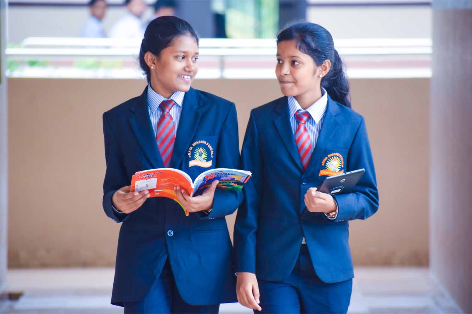 Library and reading space at CBSE school in Coimbatore